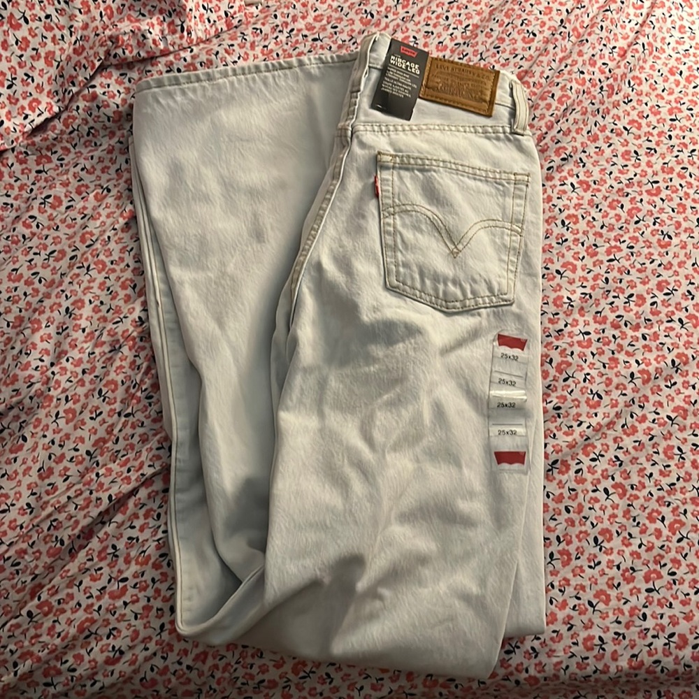Levi’s ribcage wide leg